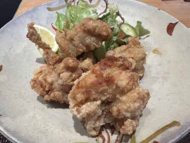 久米島赤鶏の唐揚げ