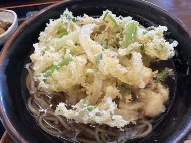 直心庵の季節そば