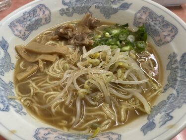 徳島麺紀行#46：中華そば 萬里