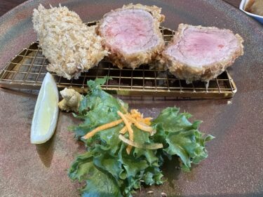 「山かつ」でランチ