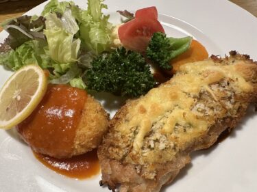 久しぶりのメニュー