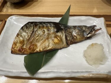 今日のお昼は「とろ鯖」