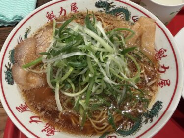 徳島麺紀行番外編#3：京都北白川 ラーメン 魁力屋