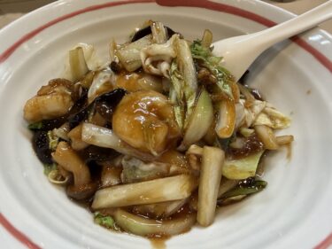 今日の晩御飯は中華丼