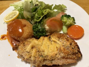 今日の夕食はコックドールで