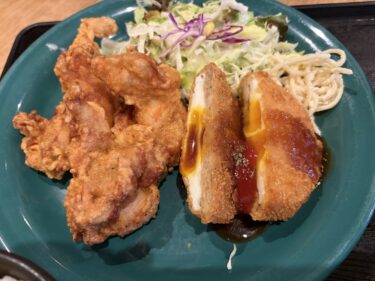 今日の夕食は「えがお食堂」で