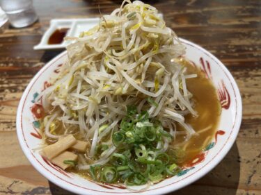 今日のお昼は「支那そば」