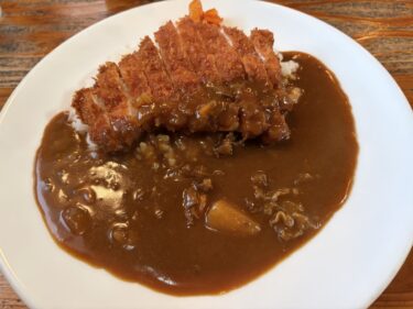 二週間ぶりのチキンカツカレー